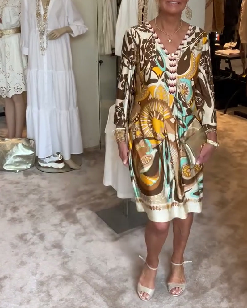 Mariane | Stylish Bold Prints Summer Dress
