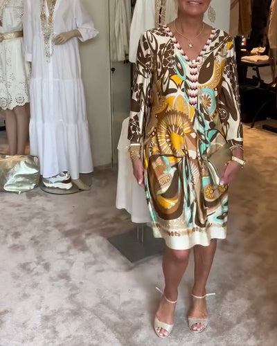 Mariane | Stylish Bold Prints Summer Dress
