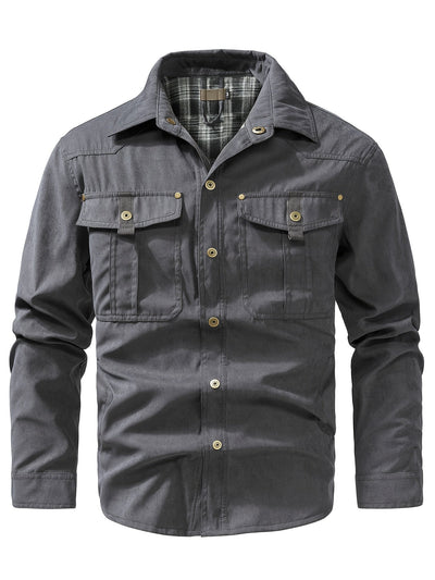 Hunter™ – Rugged Outdoor Plaid Shirt
