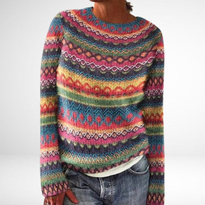 Prague | Retro winter sweater