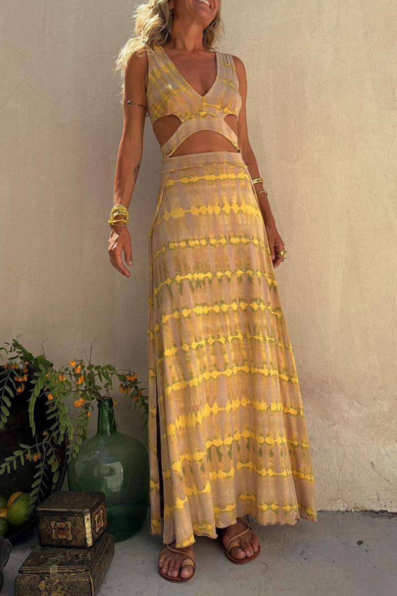 Chloe™ | Stylish Cut-Out Maxi Dress