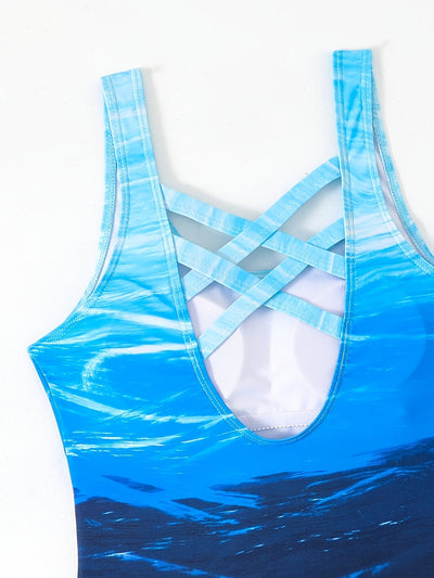 Grace – Ocean Gradient Swimsuit