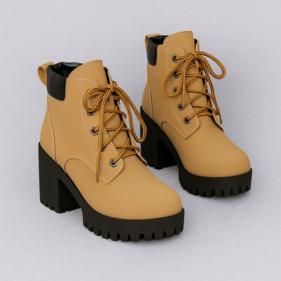 VALENTINA™ – Retro Ankle Boots for Women with Block Heel