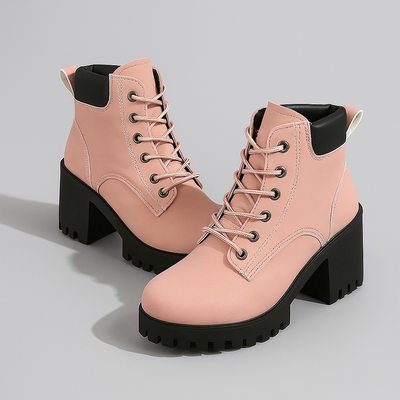 VALENTINA™ – Retro Ankle Boots for Women with Block Heel