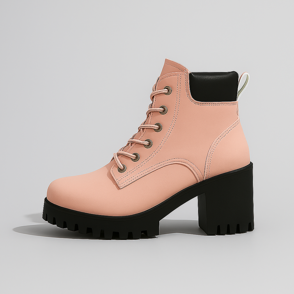 VALENTINA™ – Retro Ankle Boots for Women with Block Heel