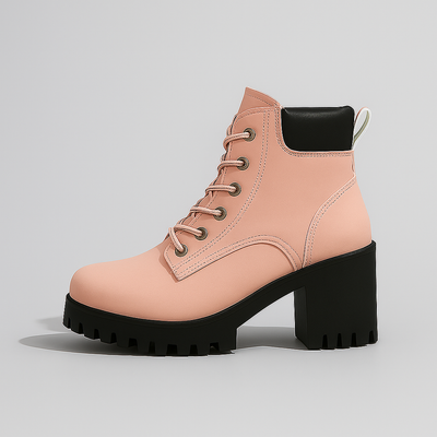 VALENTINA™ – Retro Ankle Boots for Women with Block Heel
