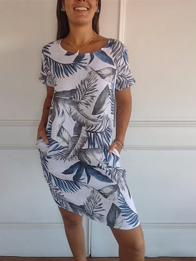 Lily | Stylish Floral Print Summer Dress