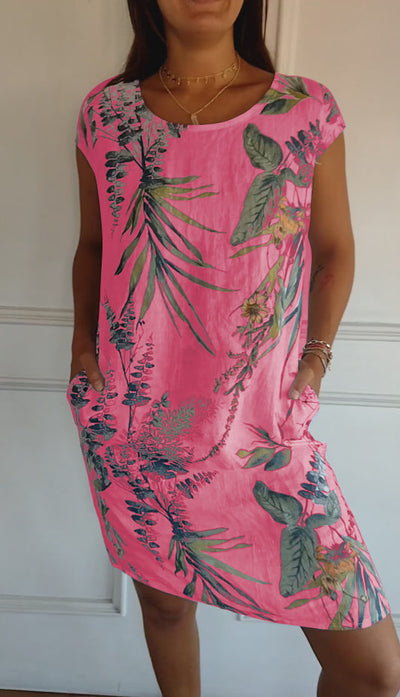 Lily | Stylish Floral Print Summer Dress