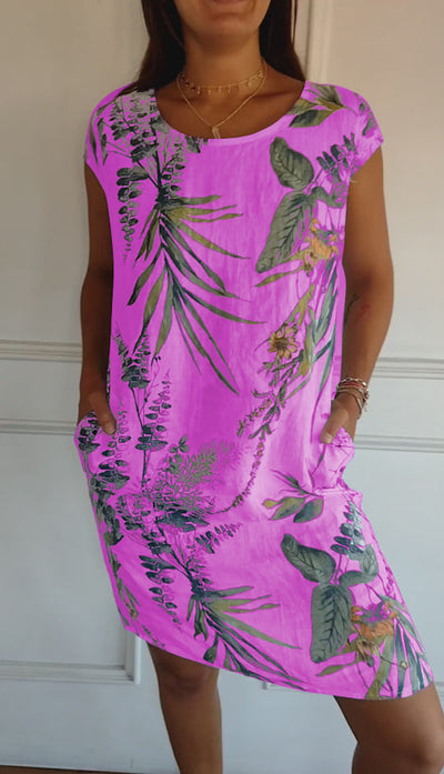 Lily | Stylish Floral Print Summer Dress