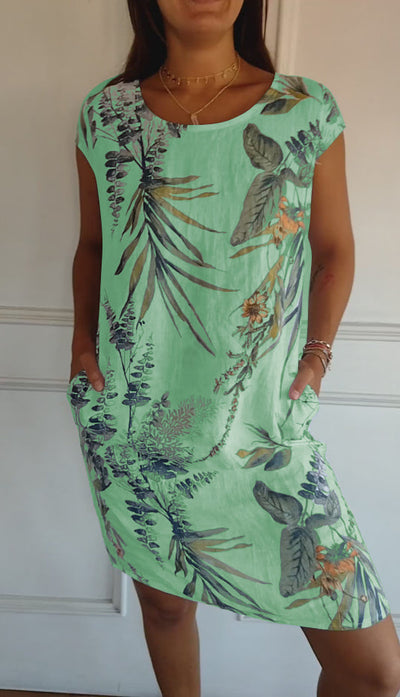 Lily | Stylish Floral Print Summer Dress