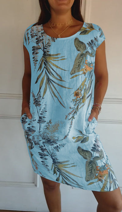 Lily | Stylish Floral Print Summer Dress