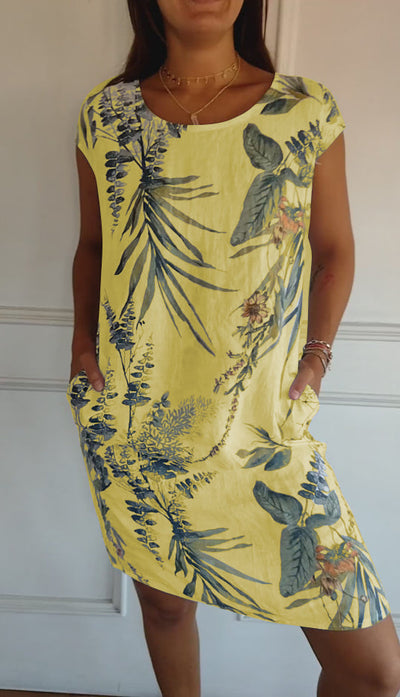 Lily | Stylish Floral Print Summer Dress