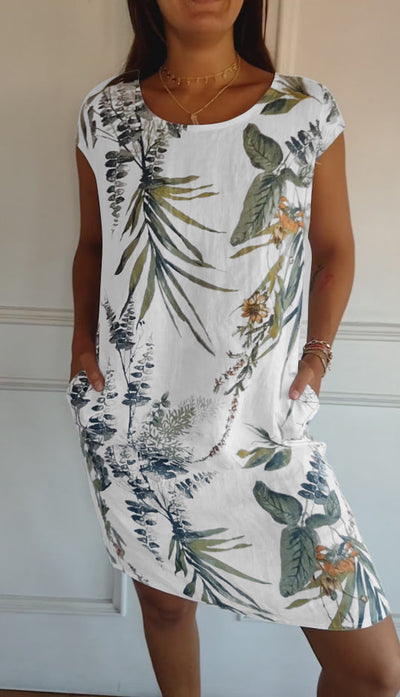Lily | Stylish Floral Print Summer Dress