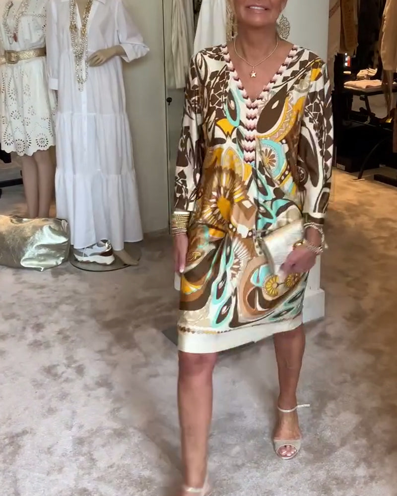 Mariane | Stylish Bold Prints Summer Dress