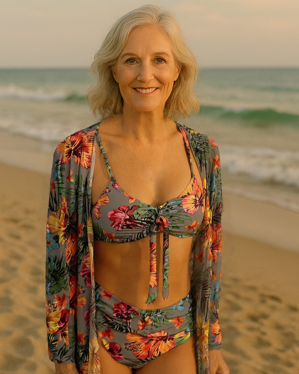 Claudia - Three-Piece Bikini Set