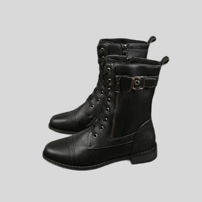 VERONA™ – Orthopedic Women's Boots with Round Toe and Side Zipper