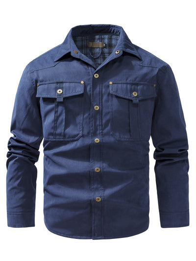 Hunter™ – Rugged Outdoor Plaid Shirt