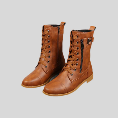 VERONA™ – Orthopedic Women's Boots with Round Toe and Side Zipper