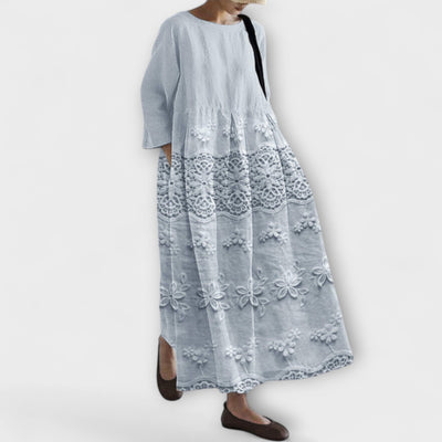 Isabella - Lace Pattern Dress