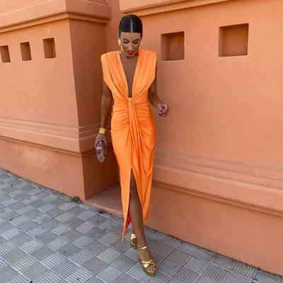Felicity | Drape-Detail Bodycon Dress