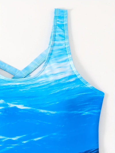 Grace – Ocean Gradient Swimsuit