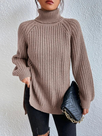 Ashlee | Chunky Knit Turtleneck Sweater