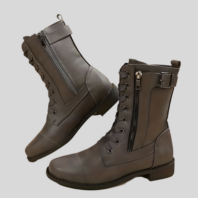 VERONA™ – Orthopedic Women's Boots with Round Toe and Side Zipper