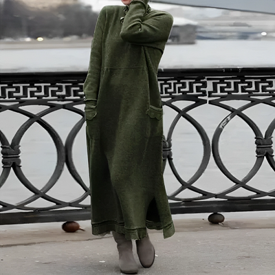 Juliet ™ | Cozy Chic Long Sweater Dress