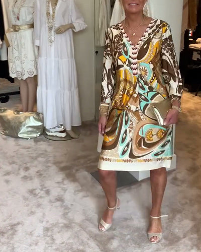 Mariane | Stylish Bold Prints Summer Dress