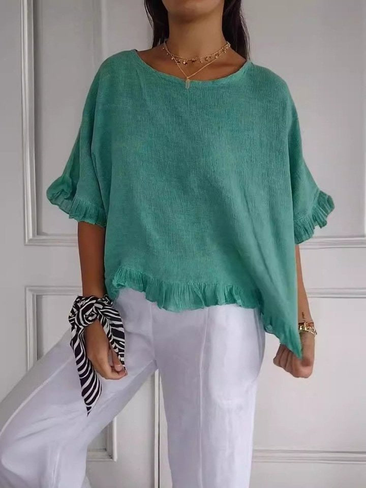 Fizzle - Casual Elegant Blouse