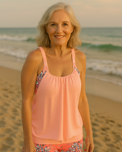 Ivy - Floral Print Classic Tankini