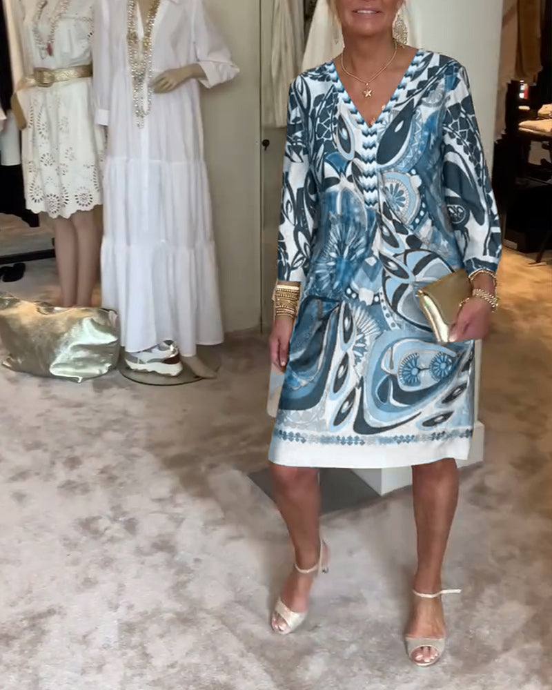Mariane | Stylish Bold Prints Summer Dress