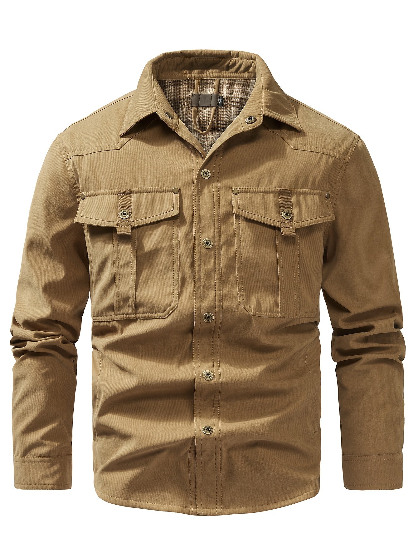 Hunter™ – Rugged Outdoor Plaid Shirt