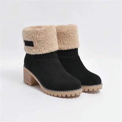ESTER™ – Women's Waterproof Winter Boots with Wool