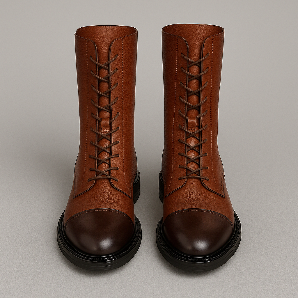 SCARLETT™ – Elegant Leather Ankle Boots