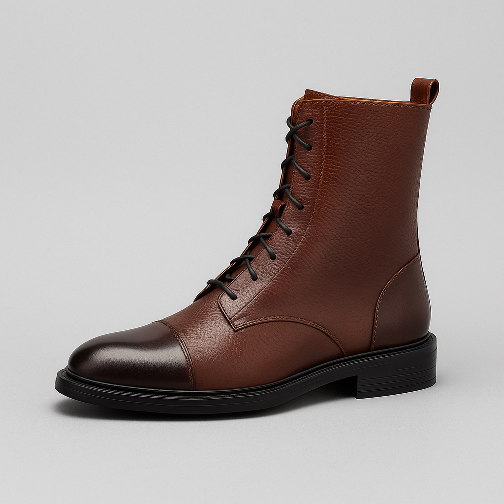 SCARLETT™ – Elegant Leather Ankle Boots