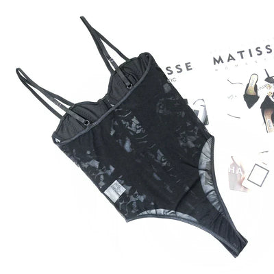 Tiffany | Sensual Lace Corset Bodysuit
