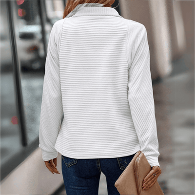 Kathleen | Casual Zip Sweater