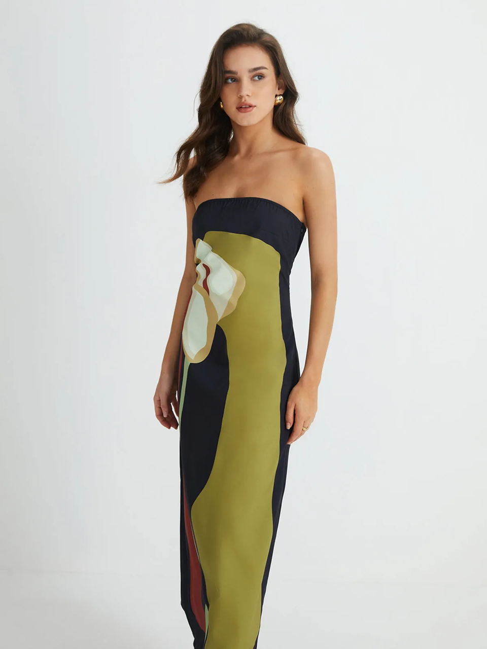 Harper | Strapless Maxi Dress