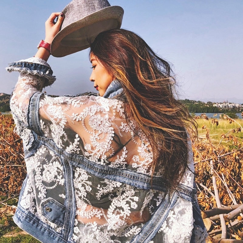 Frayed Edge Denim Jacket