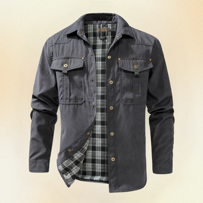 Hunter™ – Rugged Outdoor Plaid Shirt