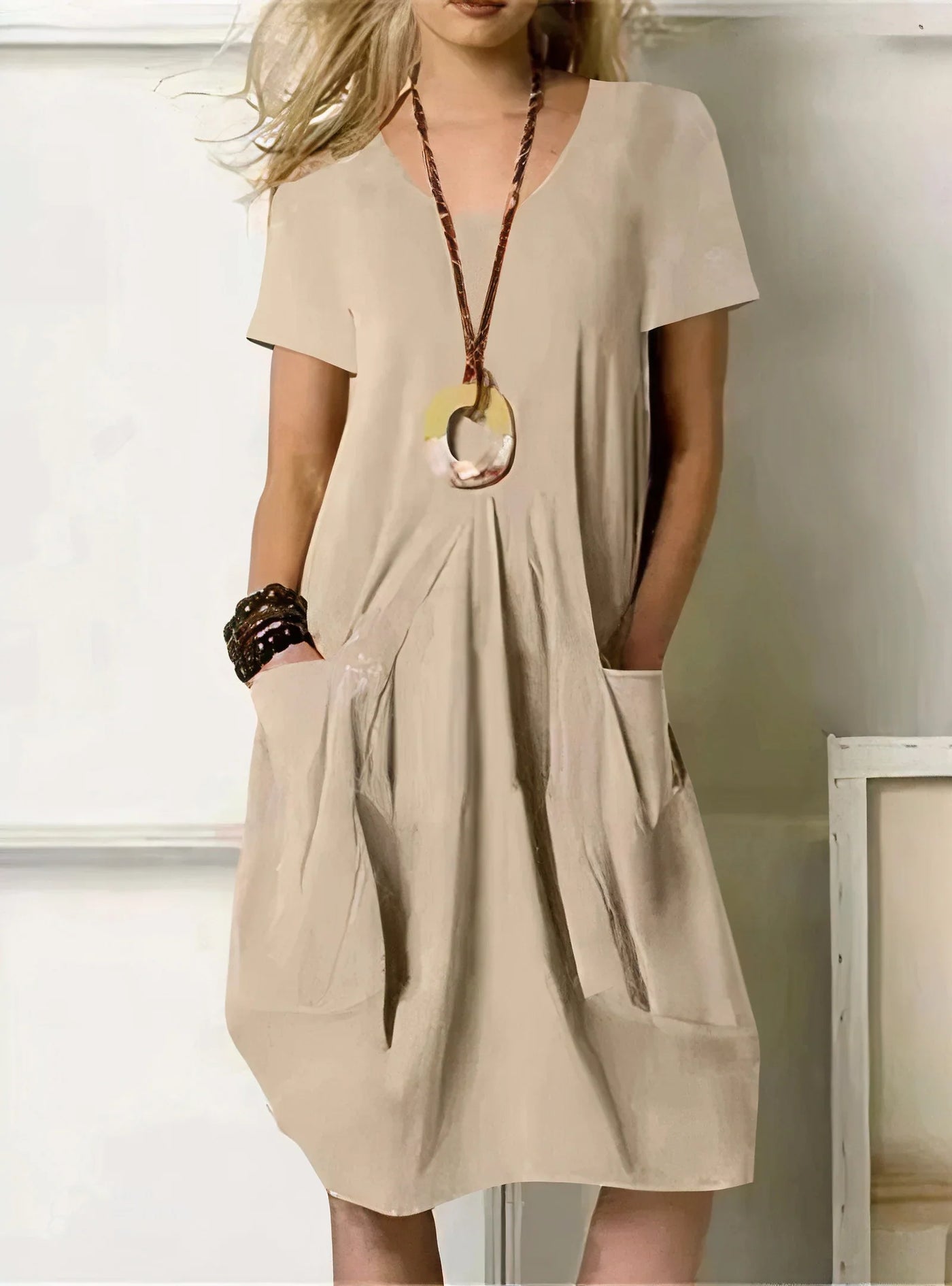 Lydia | Elegant Casual Dress for a Chic and Comfortable Style