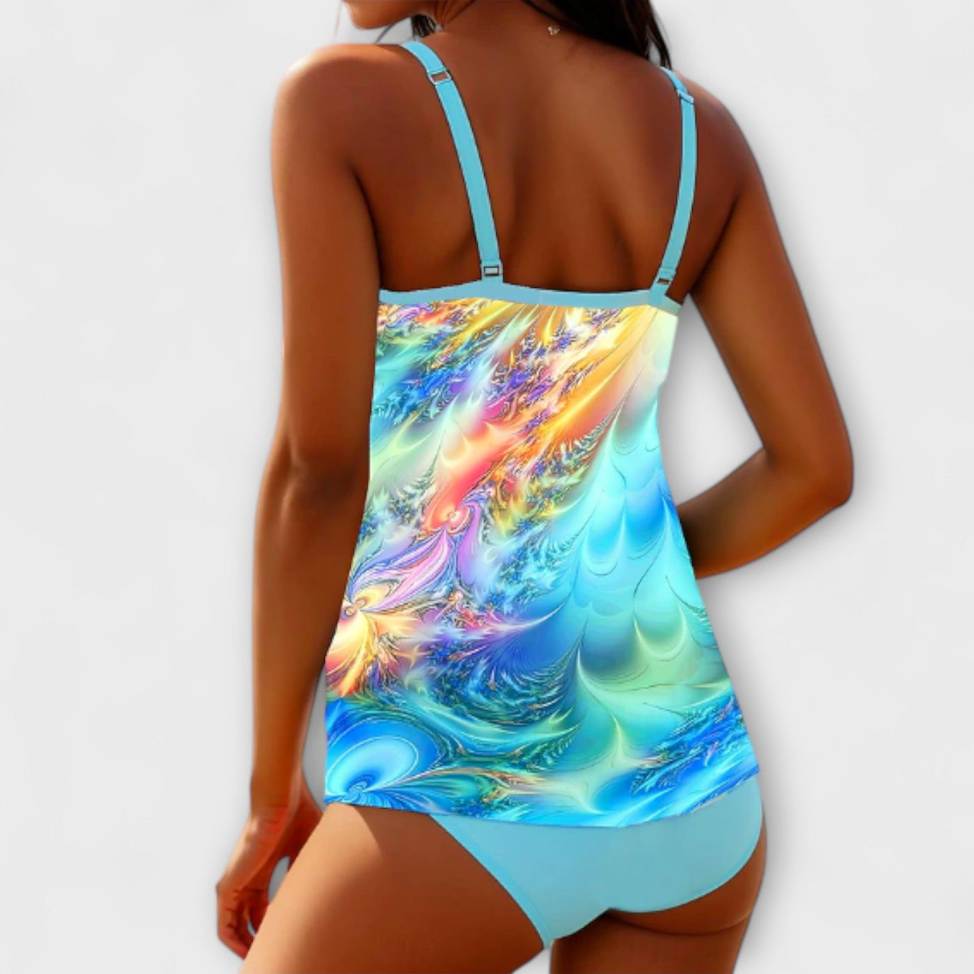 Violet – Two-Piece Tankini Ensemble