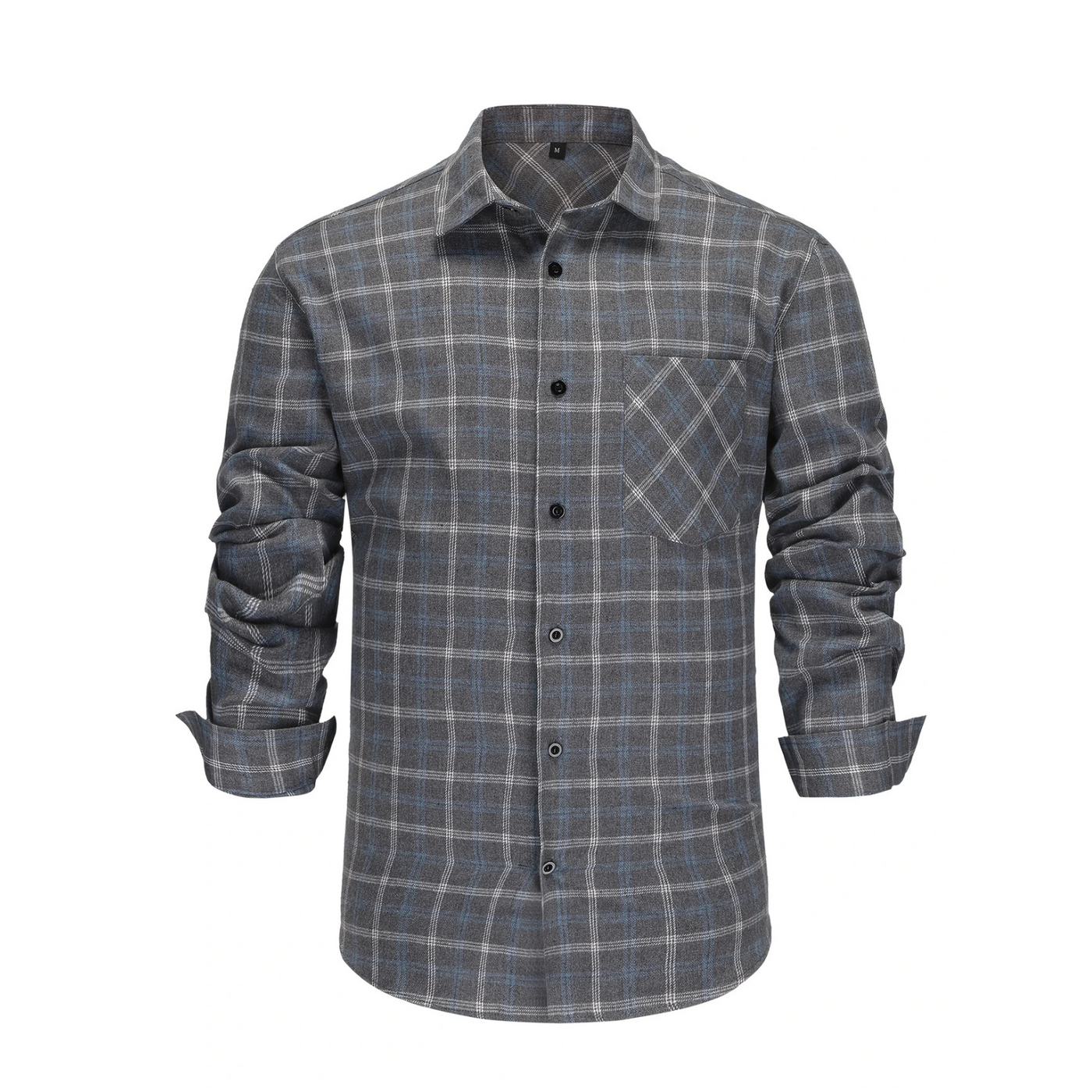 Marcus™ – Casual Elegance Plaid Shirt