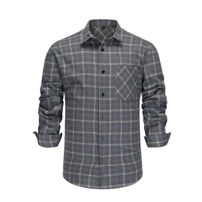 Marcus™ – Casual Elegance Plaid Shirt