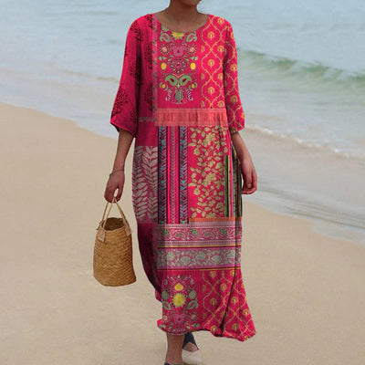 Rita | Breathtaking flowing ethnic dress for a stylish and comfortable look