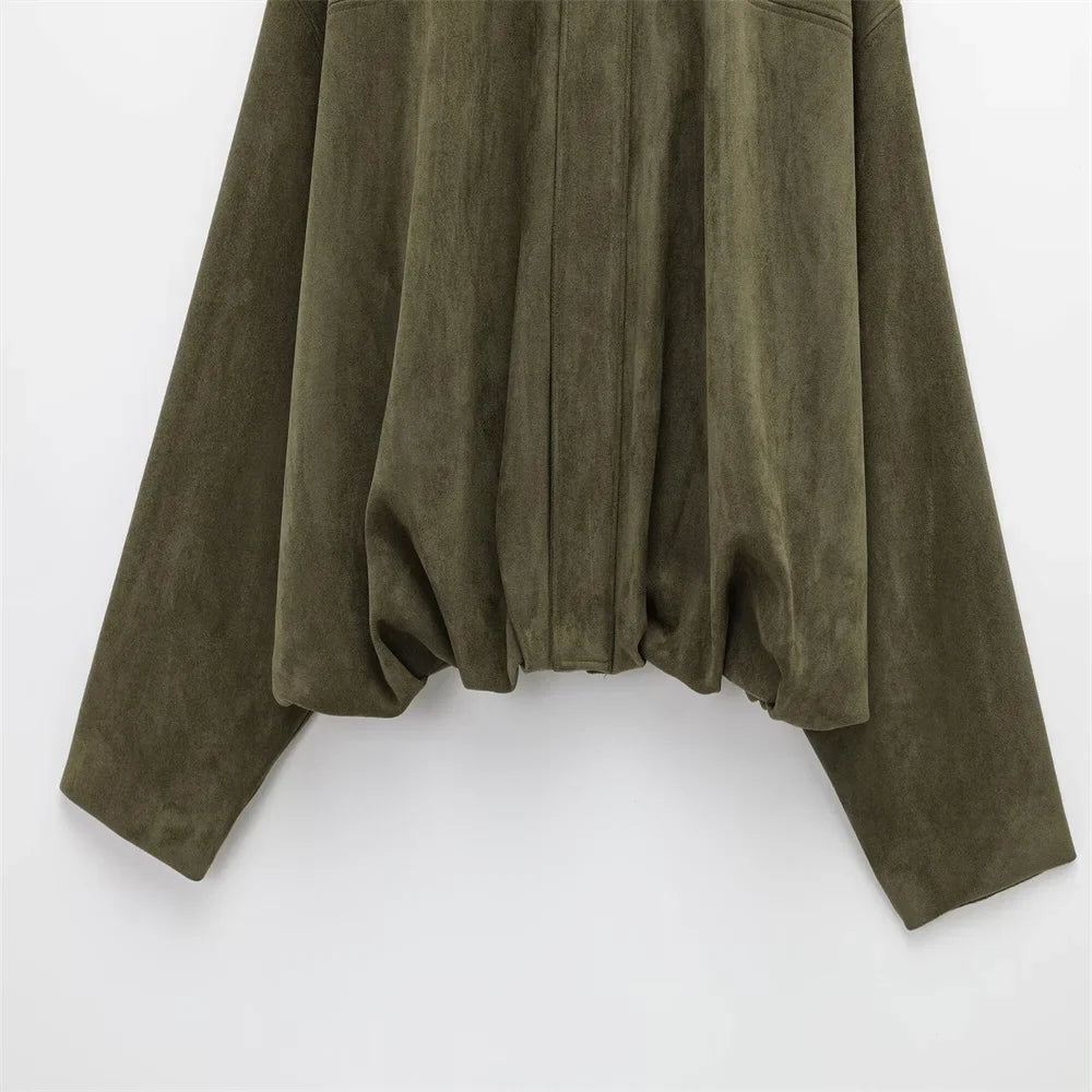 Women's Faux Suede Jacket