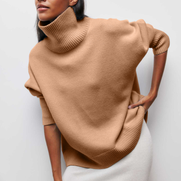 Tracey | Oversized Turtleneck Sweater