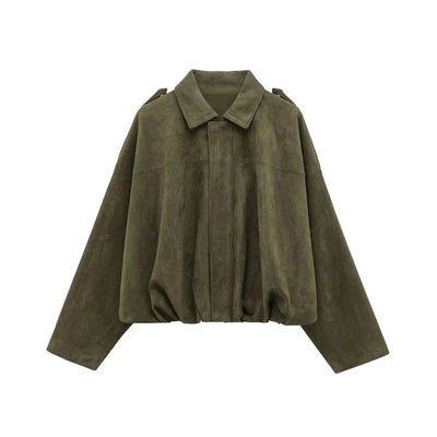 Women's Faux Suede Jacket
