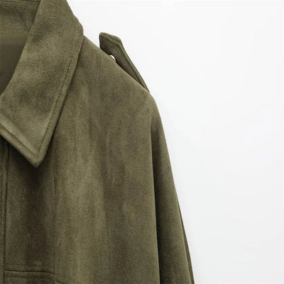 Women's Faux Suede Jacket